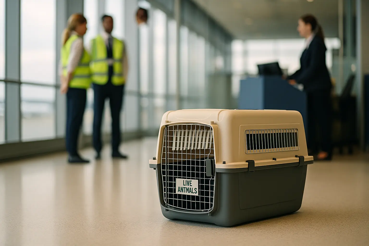 IATA certified kennel for travel