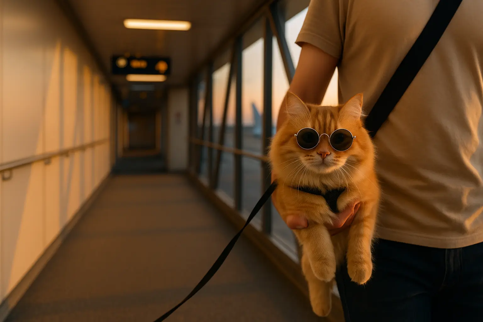 Safe boarding for pets at airport