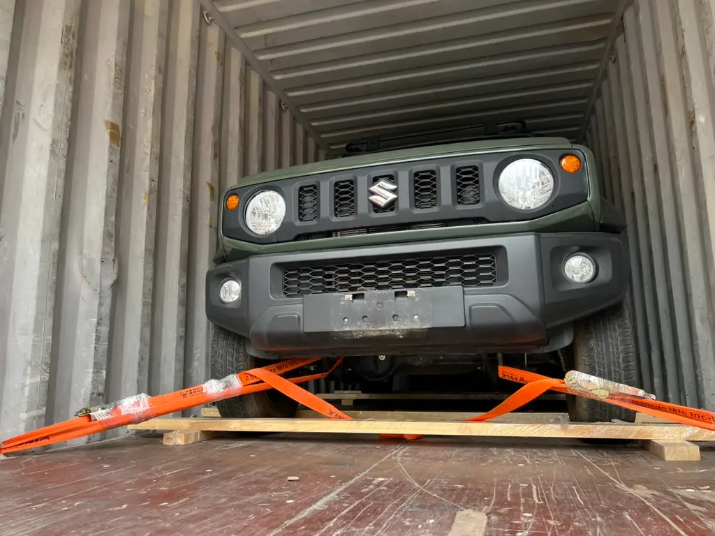 Vehicle insured for export